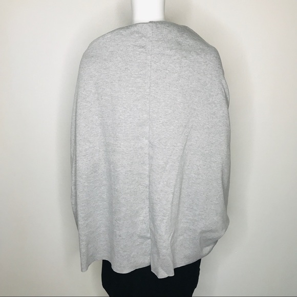 NEW Gray Cotton Infinity Scarf Circle Head Oversized American Wrap Warm Apparel - Picture 7 of 7